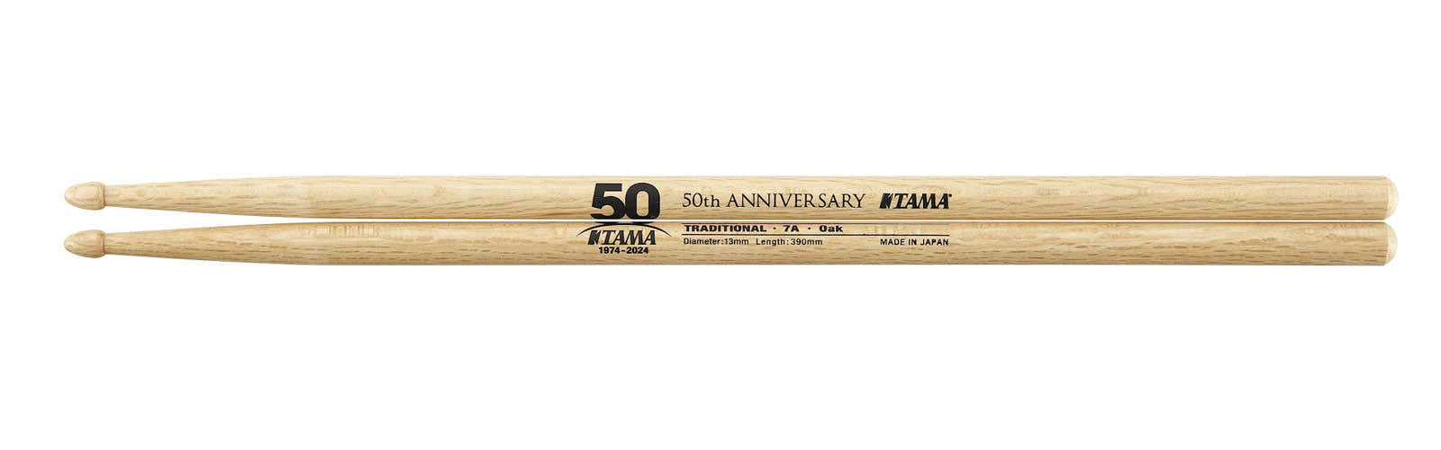 50TH LTD Drumstok van eikenhout 7a