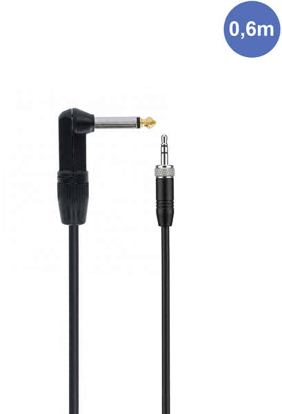 Power Studio AUDIOCAB 4056 Haakse jack naar stereo mini-jack (Sennheiser) 60 cm