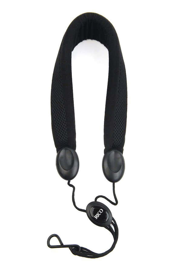 Cordon Confort Saxophone Soprano Ou Alto Noir