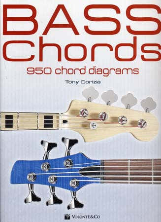 Corizia Tony - Bass Chords 950 Chord Diagrams - Bas