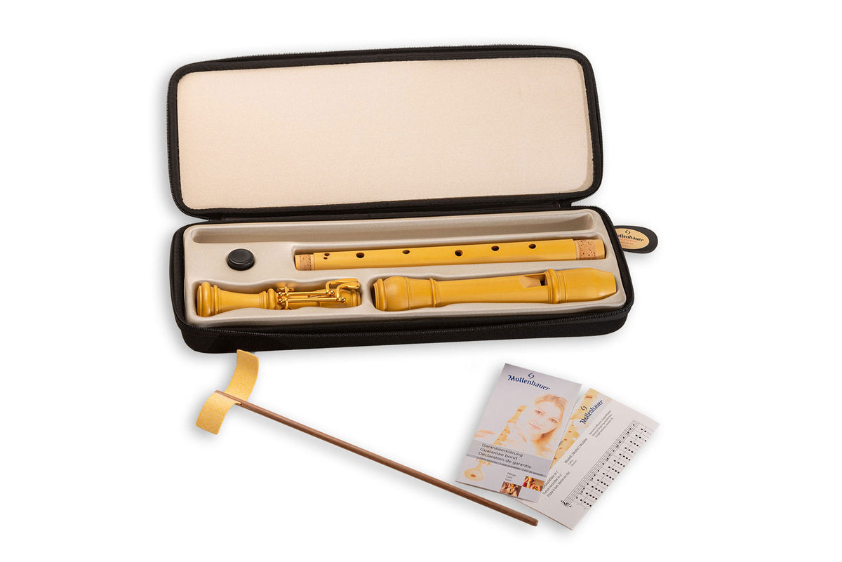 Denner Tenor met Dubbele Klep 5432 - Castello-Buxus (barokke vingerzetting)