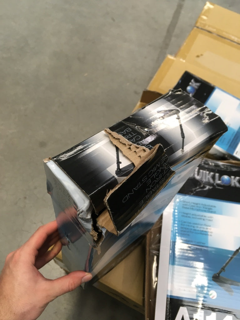 Quiklok A114 Black Stand - B Stock