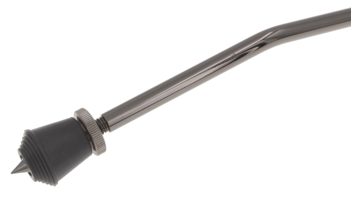 BDS7-105-Bk Gebogen Bassdrum-Poten 10.5mm X2 Zwart