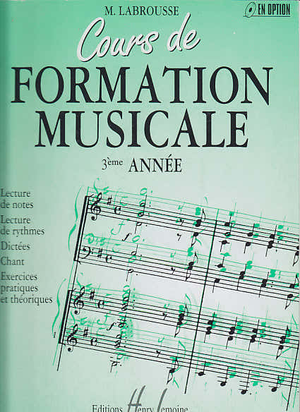Labrousse Marguerite - Cursus muzikale opleiding Vol.3