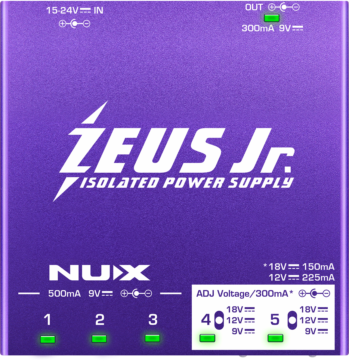 Zeus Junior 6 Sorties Isolees
