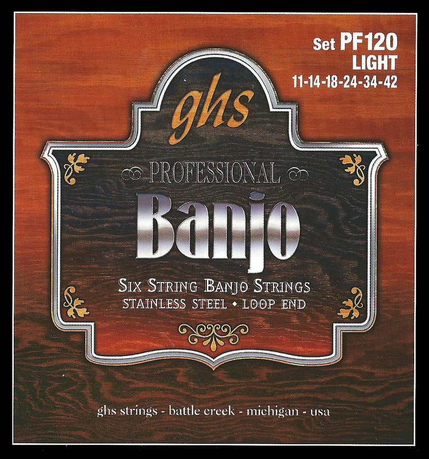 Banjo Stainless Steel Light 6C 11-14-18-24-34-42