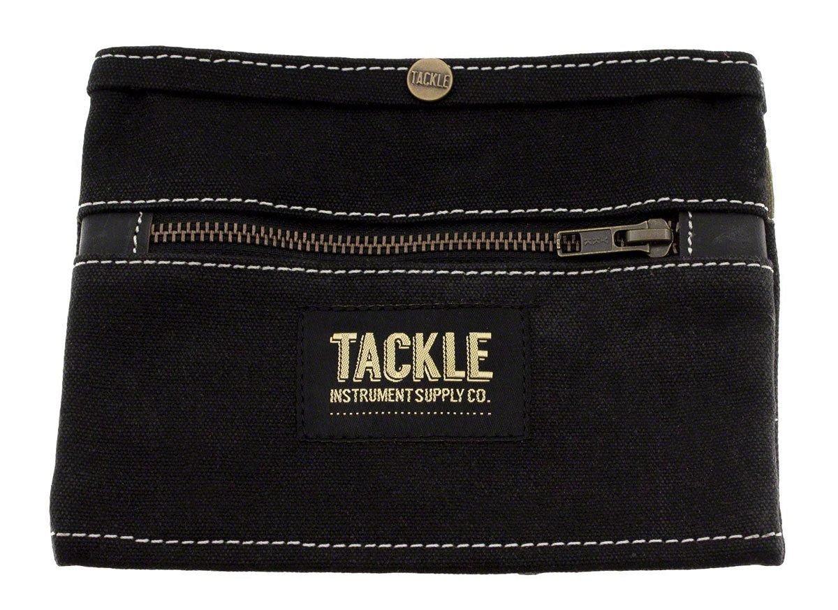 TACKLE Instruments Etui van Gewaxte Canvas - Zwart