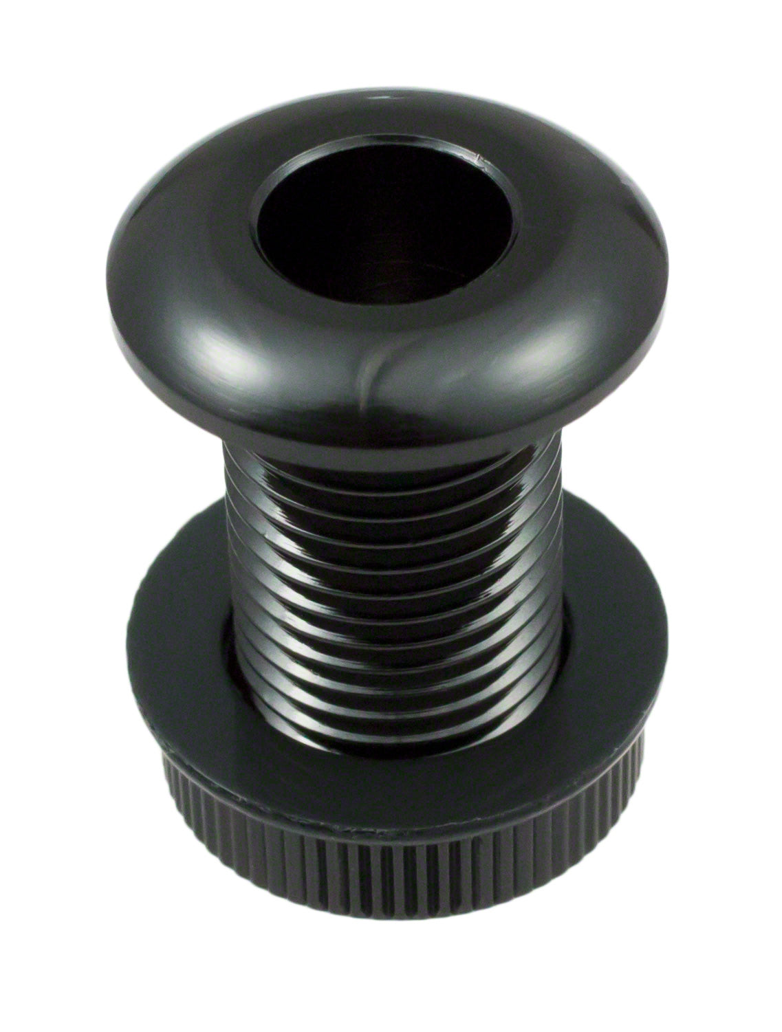 AVH4Bk - Ontluchtingsdoorvoer Spuitgegoten 30mm Zwart