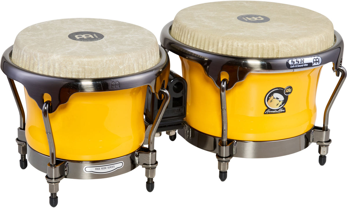 AA400SY - Bongos Meinl Artist A.Alban Jaune