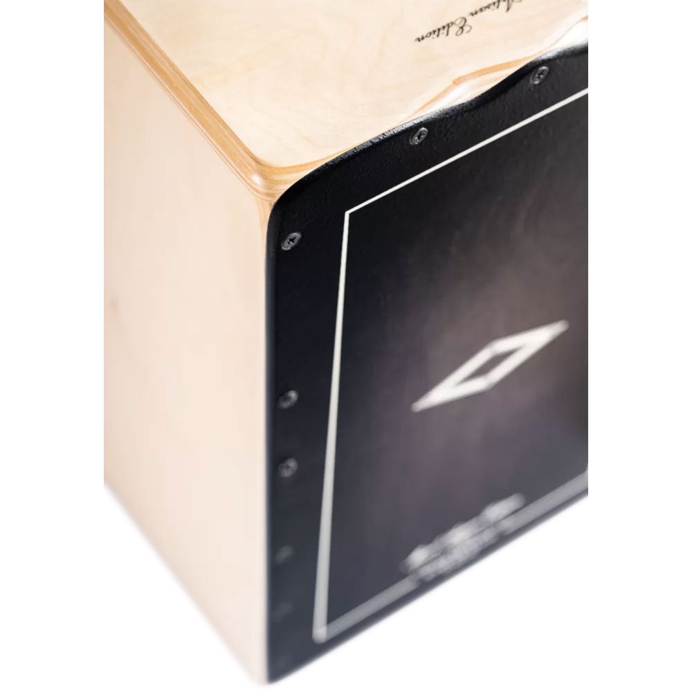 Aesleyb Artisan Edition Cajon Sole Line Ebony Burst