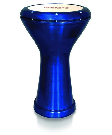 Egyptische Darbouka 3026 Gelakte ( Blauwe)