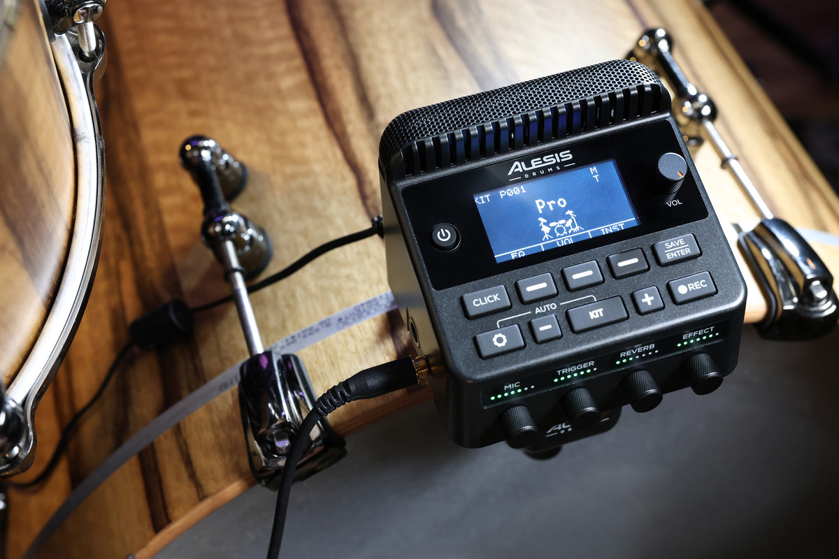 Alles-in-één opname- en streamingmodule voor akoestische drums, USB-C