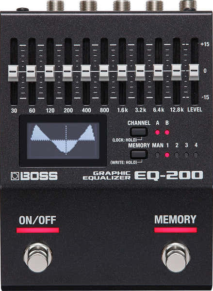 Boss EQ-200 Grafische equalizer
