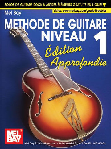 Bay William - Modern Guitar Method Grade 1 Expanded Edition - French Edition - Guitar