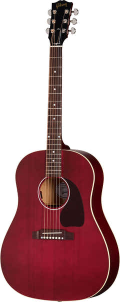 Gibson Acoustic J-45 Special Satin Wijnrood - Gereconditioneerd