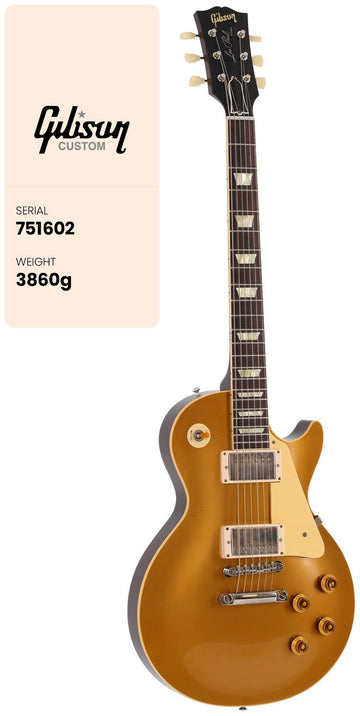 Les Paul Goldtop 1957 Reissue Darkback VOS Double Gold CSHR #751602