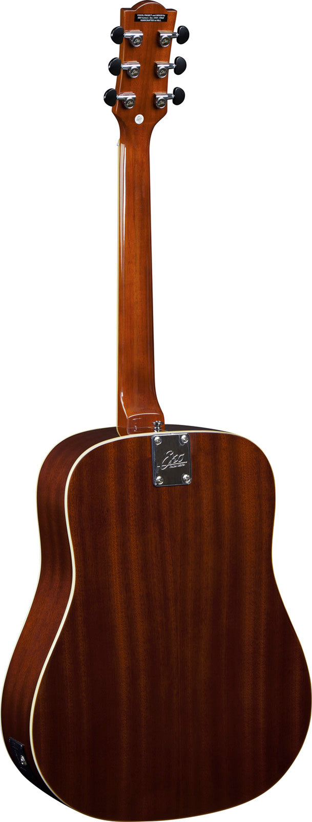 Ranger VI EQ Vintage heruitgave Dreadnought met gebeitst naturel bovenblad
