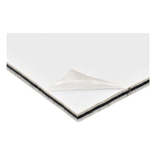 Materiaal Slagplaat 29 X 48cm X 2.4mm 3-laags Wit