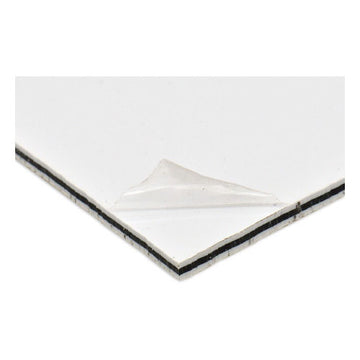 Materiaal Slagplaat 29 X 48cm X 2.4mm 3-laags Wit