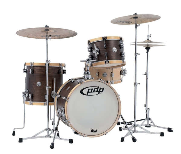 PDP By DW Concept Classic Wood Hoop Noyer/cercles Naturels