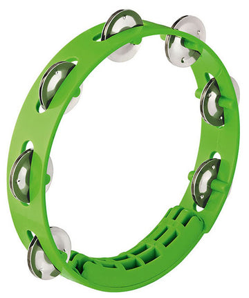Tambourin - 8" - 1 Rangee De Cymbalettes - Vert