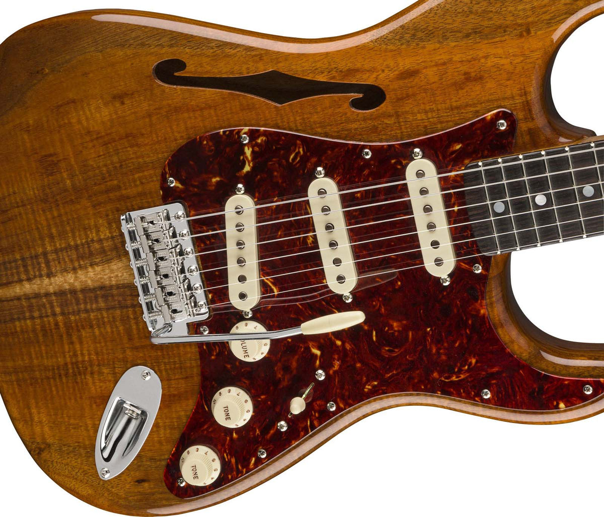 Stratocaster KOA Thinline NOS Verouderd Naturel Artisan 2025