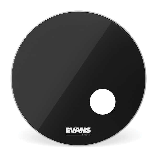 Evans BD22RB - Peau De Resonnance EQ3 - Noire 22"