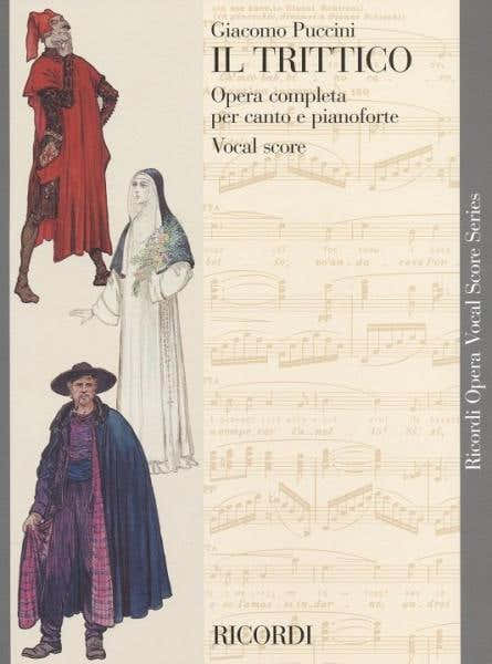 PUCCINI G. - TRITTICO - BROCHURE - CHANT ET PIANO