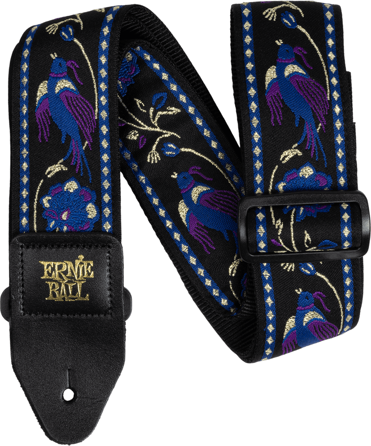 Jacquard gitaarband Purple Pleasant Pheasant