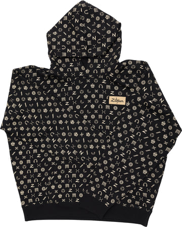 Hoodie Icon noir S