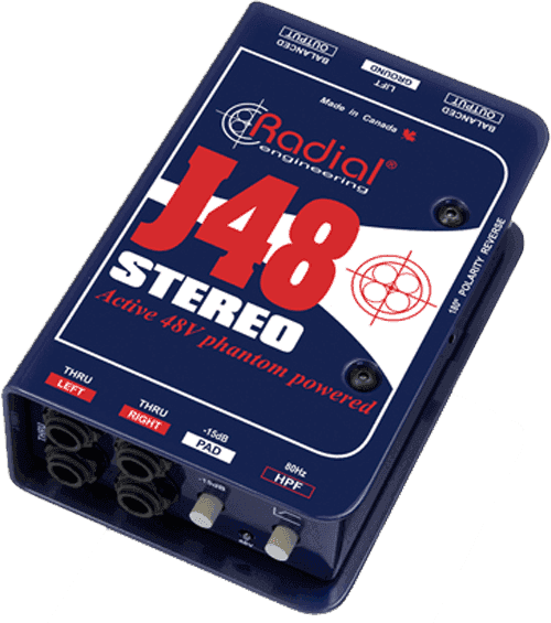 Radial J48 Di Active Stereo