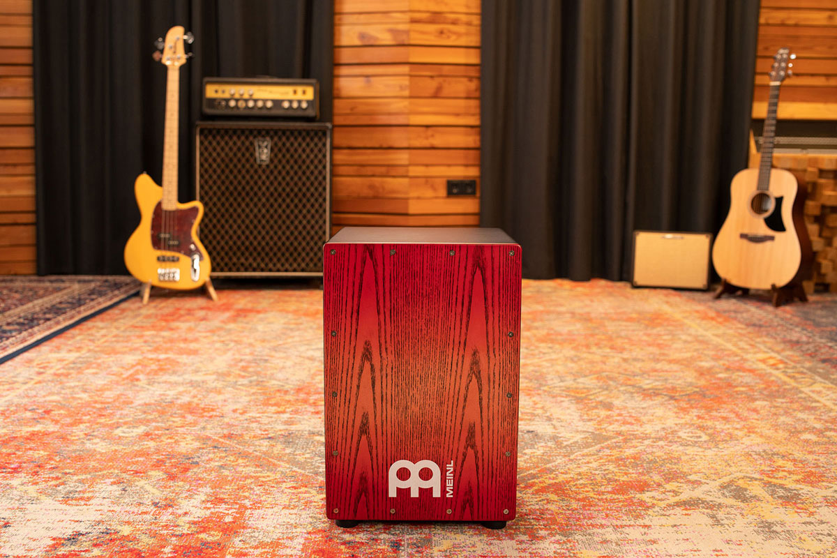 Snare Cajon Headliner Red Fade