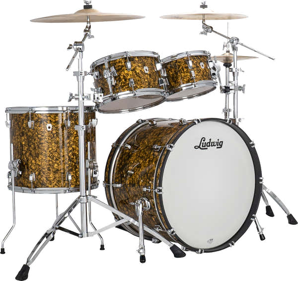 Ludwig Drums Ln34204Ftxa6 - Neusonic 22" Fmod2 - Butterscotch Pearl