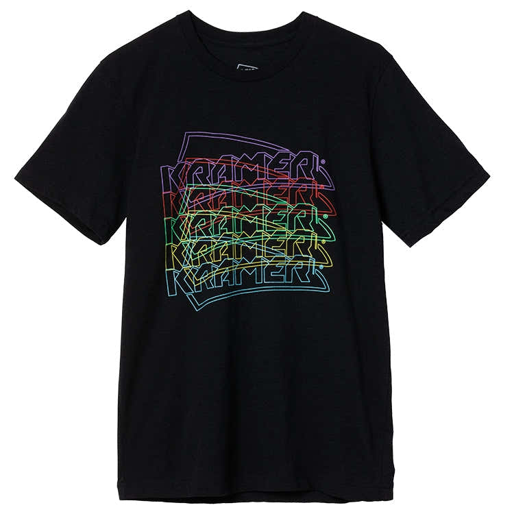 "M" Lifestyle Kramer Neon Tee Black