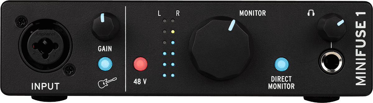 MiniFuse 1 Zwart