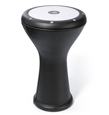 Zwarte Egyptische darbuka