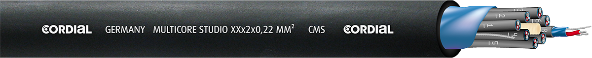 Câble Multipaire 12 Paires 2 X 0,22Mm - 15 M