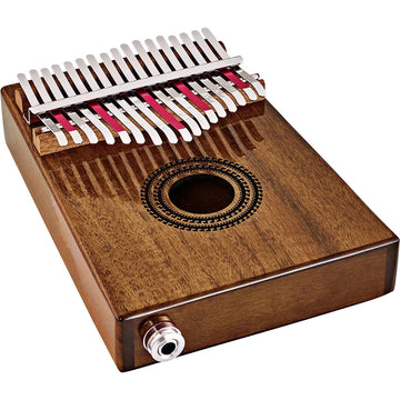 SONIC ENERGY SOUND HOLE KALIMBA 17 NOTES ACACIA
