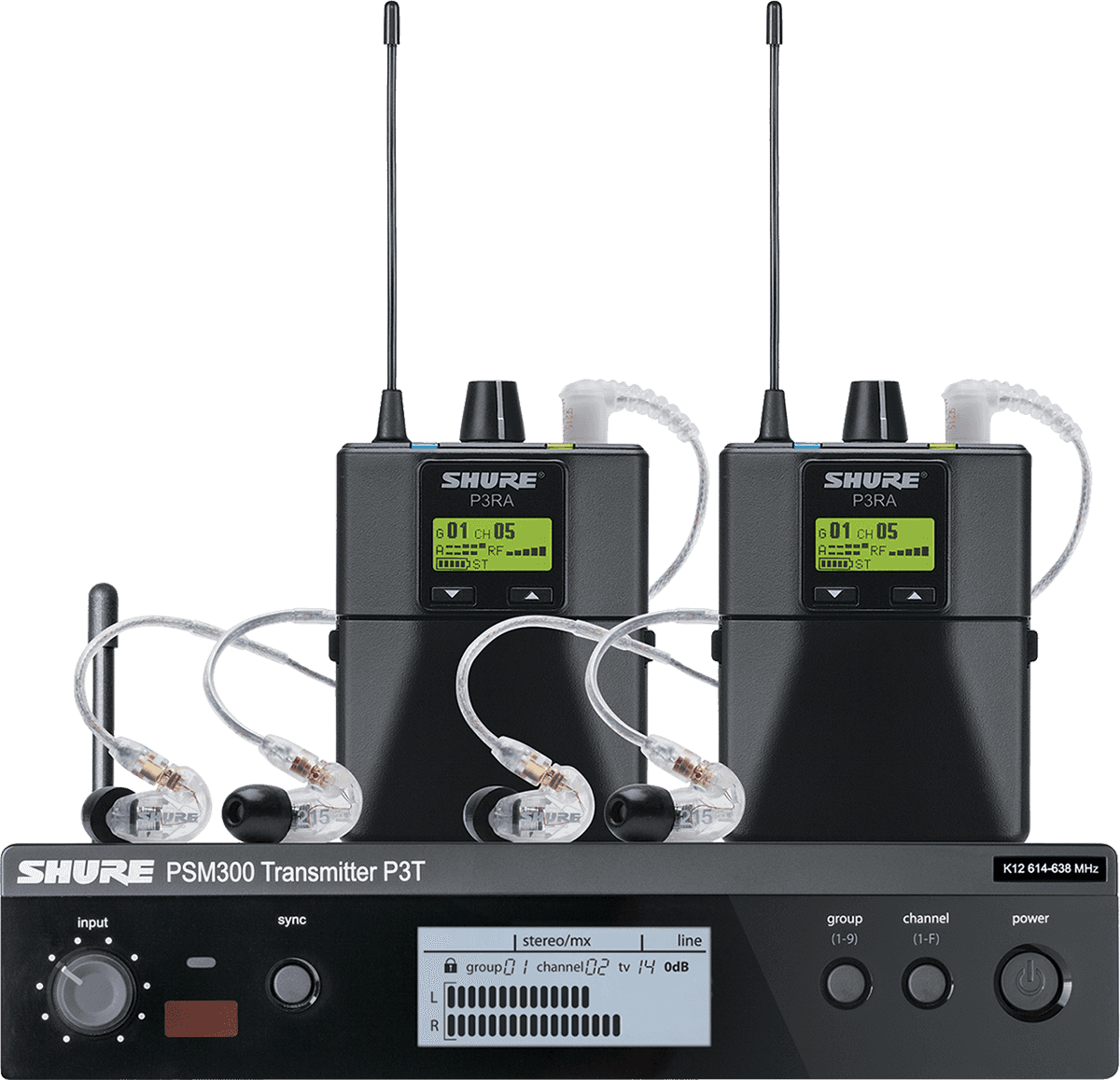 P3Tera215Twp-K3E-Twinpack Psm300 Pro Bande K3E