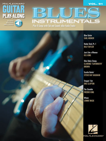 Guitar Play Along Vol.091 Blues Instrumentals + Audio En Ligne