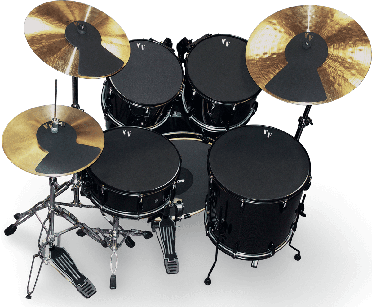 Sourdine Batterie Fusion 22" 22/10/12/14+14+ Cymbales