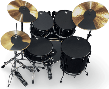 Sourdine Batterie Fusion 22" 22/10/12/14+14+ Cymbales