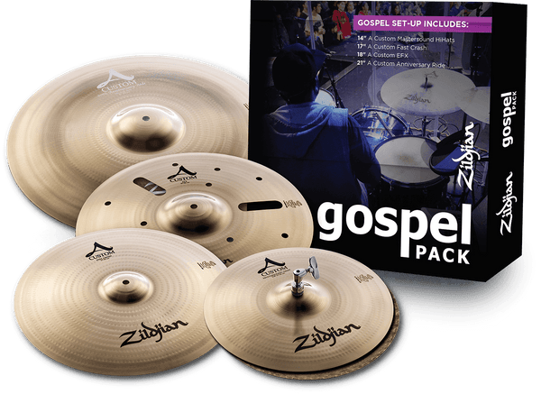 AC0801G - Pack Cymbales Gospel Serie A Custom