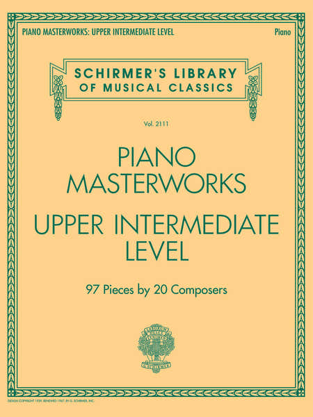 Piano Masterworks - Upper Intermediate Level