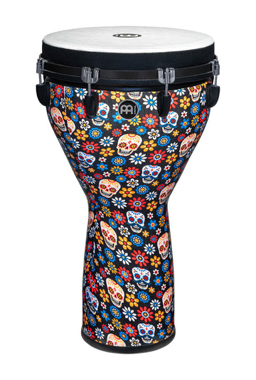 Jumbo Djembe Synthe 14" Day Of Dead