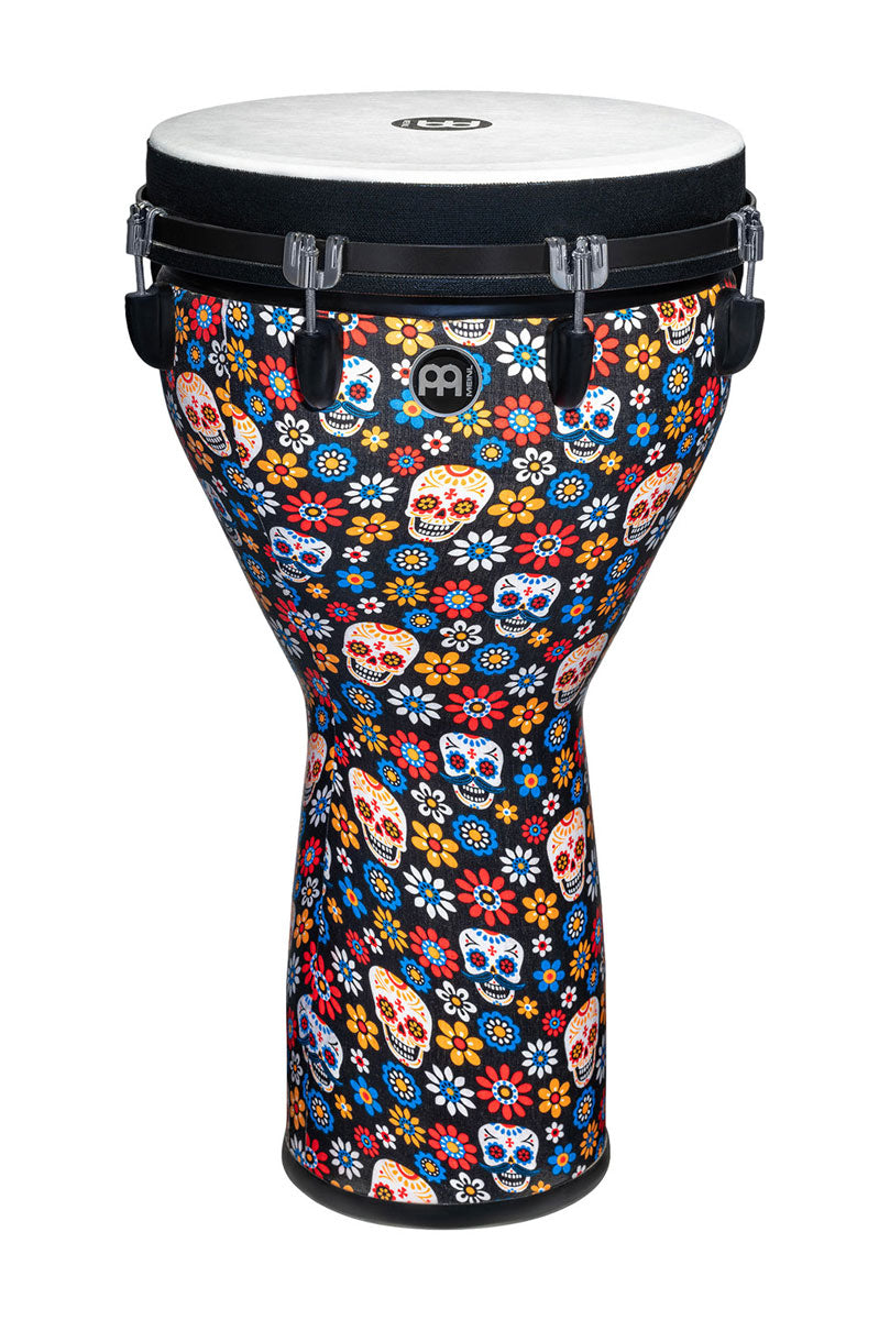 Jumbo Djembe Synthe 14" Day Of Dead