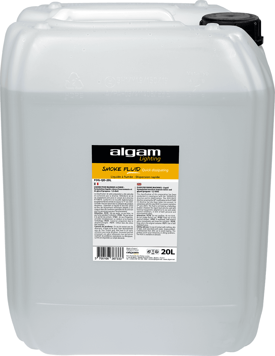 Liquide à Fumée Dispersion Rapide 20L