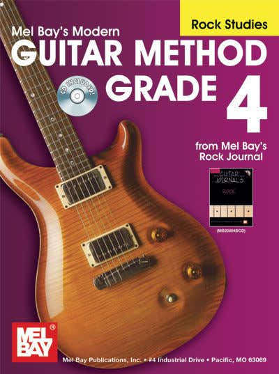 Moderne gitaarmethode, niveau 4, rockstudies + CD - Gitaar