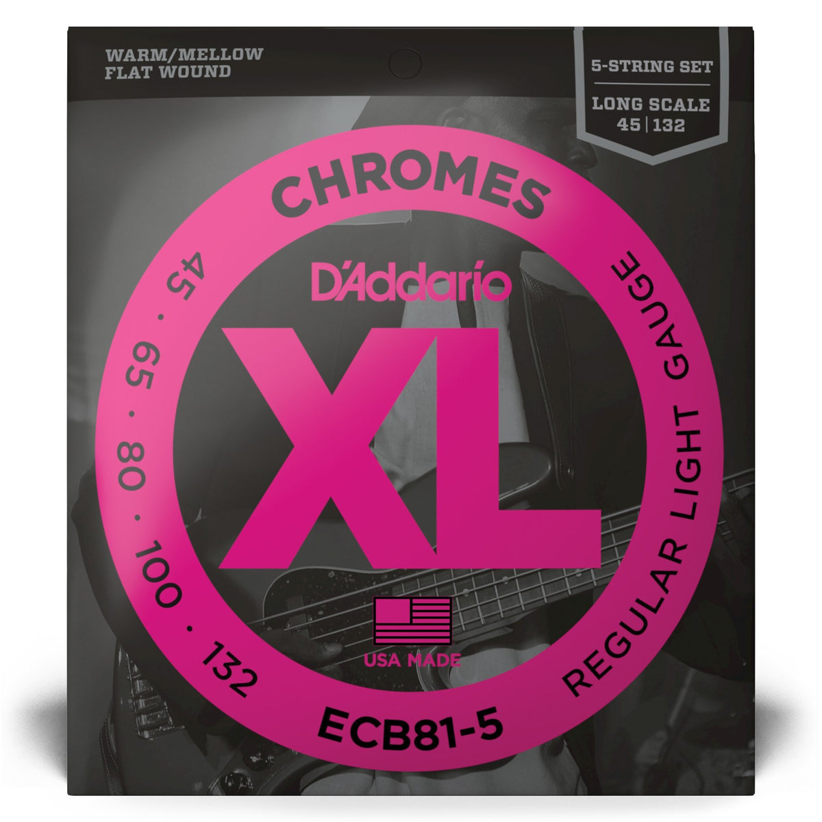 ECB81-5 Chromes Long Scale Light 5C 45-132