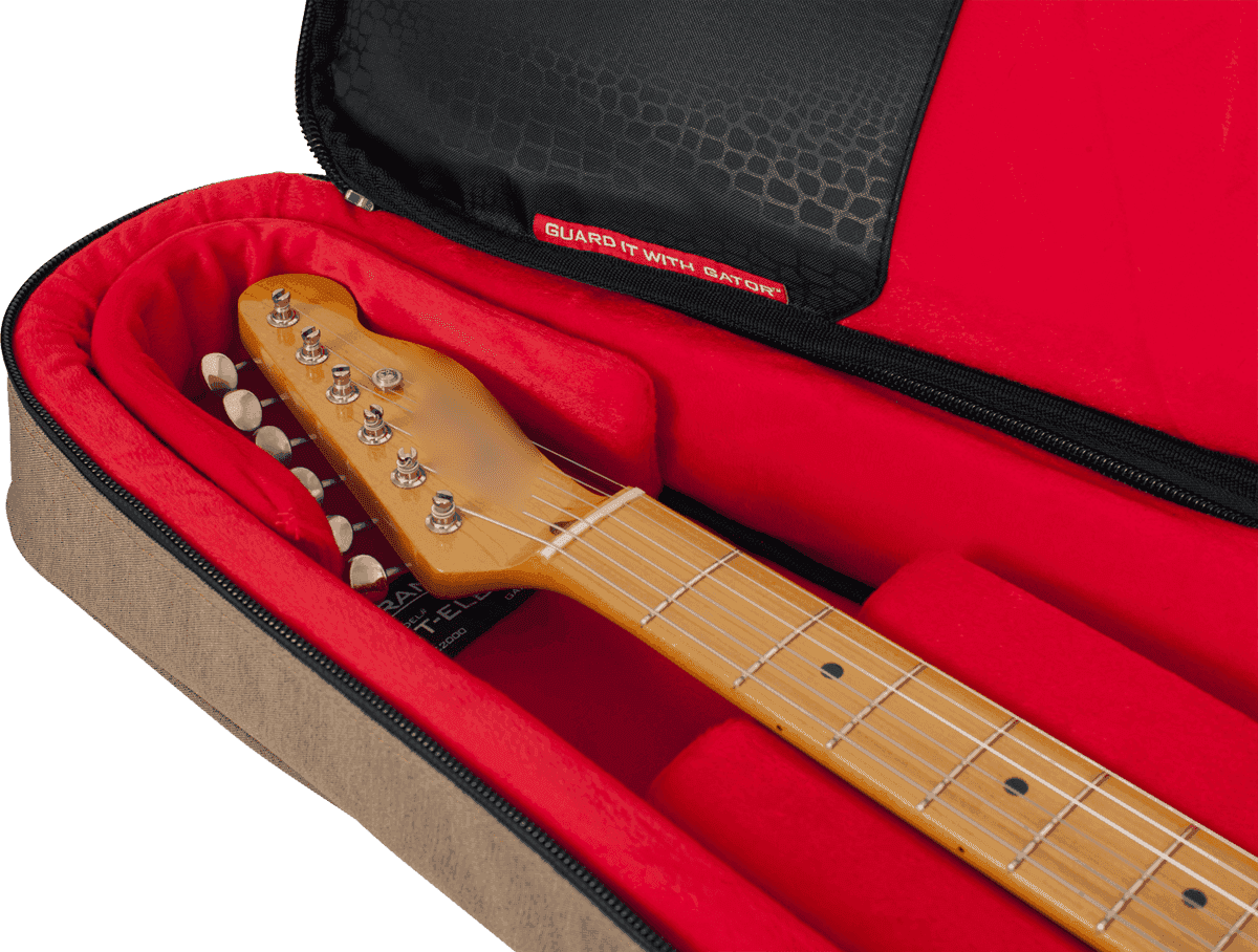 Hoes Voor Elektrische Gitaar Bruin - Transit